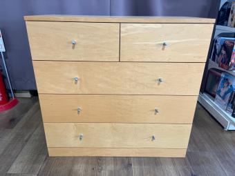 無印良品 (ムジルシリョウヒン) 4段チェスト 廃盤品 ナチュラル