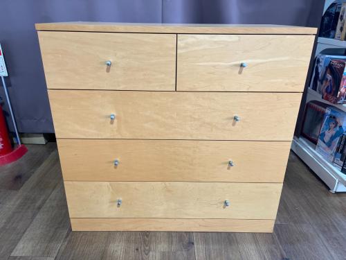 無印良品 (ムジルシリョウヒン) 4段チェスト 廃盤品 ナチュラル