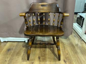 飛騨産業 (ヒダサンギョウ) ウィンザーチェア ブラウン アンティーク