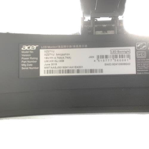 acer (エイサー) 液晶モニター XZ271U 2019年製