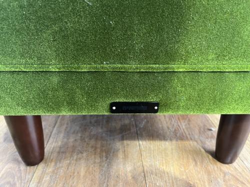 カリモク60 (カリモクロクマル) オットマン X36206QD モケットグリーン