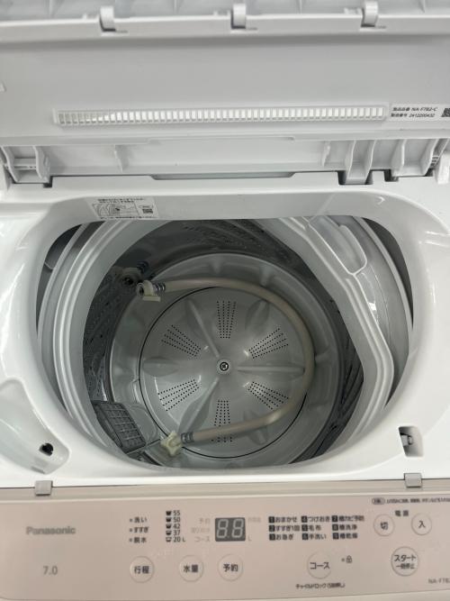 Panasonic (パナソニック) 全自動洗濯機 NA-F7B2 2024年製 ｸﾘｰﾆﾝｸﾞ済