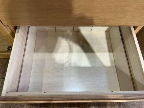 無印良品 (ムジルシリョウヒン) テレビボード 幅:約110㎝ ナチュラル　オーク材