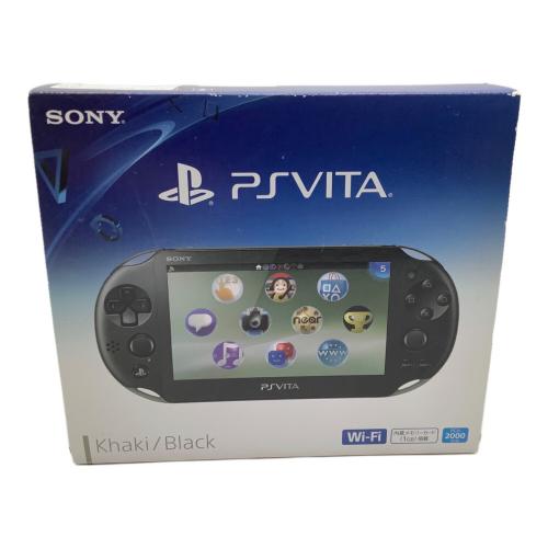 SONY (ソニー) PSVITA PCH-2000 カーキ/ブラック