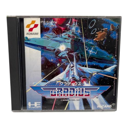 グラディウス PCエンジン用ソフト -　KONAMI
