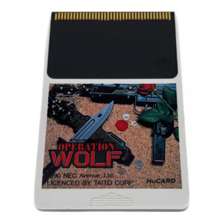 FSソフト「オペレーション　ウルフ™」中古動作品の出品です。 オペレーションウルフ PCエンジン用ソフト -｜トレファクONLINE