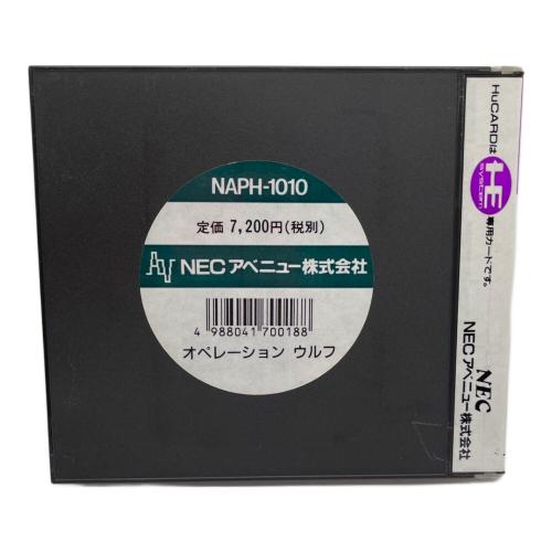 オペレーションウルフ PCエンジン用ソフト -