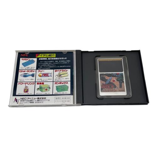 オペレーションウルフ PCエンジン用ソフト -