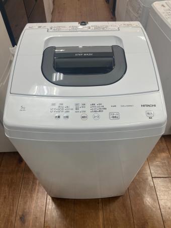 HITACHI (ヒタチ) 全自動洗濯機 NW-50J 2024年製 ｸﾘｰﾆﾝｸﾞ済