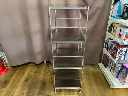 無印良品 (ムジルシリョウヒン) ユニットシェルフ シルバー ステンレスユニットシェルフ