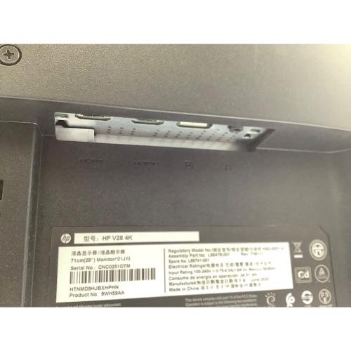 HP (エイチピー) ゲーミングモニター V28 4K 2020年製 27.9インチ