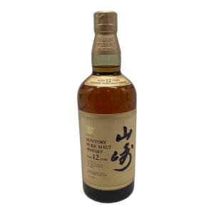 サントリー 山崎 ウィスキー ピュアモルト 12年 華マーク 750ml