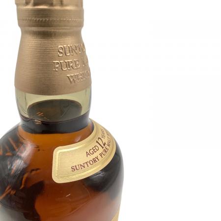 サントリー 山崎 ウィスキー ピュアモルト 12年 華マーク 750ml