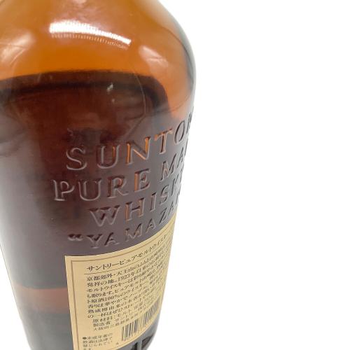 サントリー 山崎 ウィスキー ピュアモルト 12年 華マーク 750ml