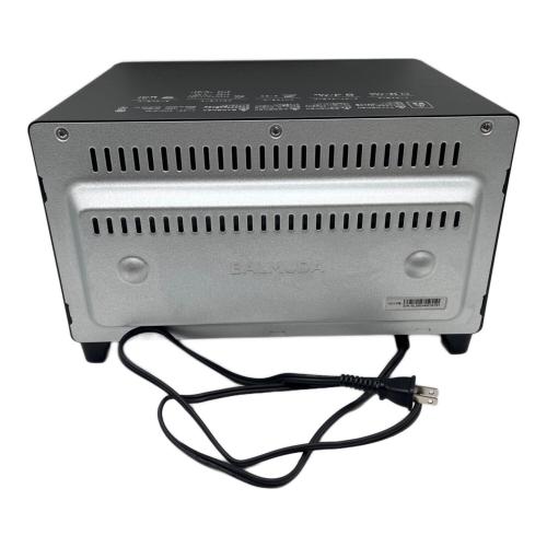 BALMUDA (バルミューダ) オーブントースター KTT01JP-BK 2024年製 動作確認・クリーニング済