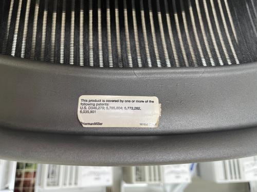 Herman Miller (ハーマンミラー) アーロンチェア @ グラファイトベース グレー クラッシックモデル