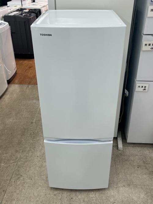 TOSHIBA (トウシバ) 2ドア冷蔵庫 GR-W15BS 2025年製 153L　ｸﾘｰﾆﾝｸﾞ済
