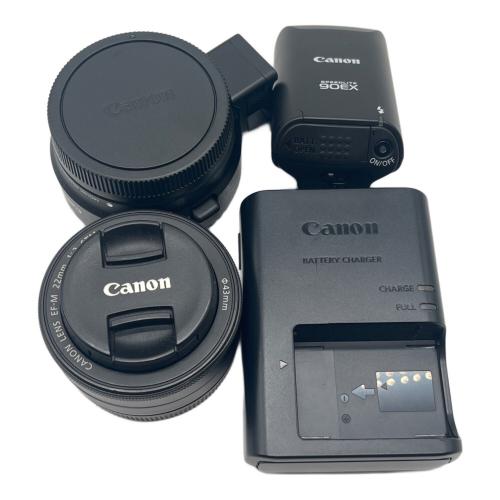 CANON (キヤノン) ミラーレス一眼カメラ EOS M ダブルレンズキット