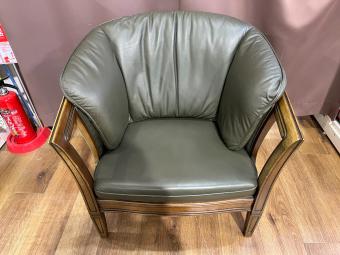 MARNI (マルニ) 1人掛けソファー シャルル オリーブ 地中海ロイヤル