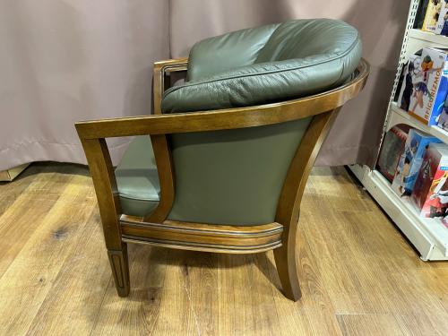 MARNI (マルニ) 1人掛けソファー シャルル オリーブ 地中海ロイヤル