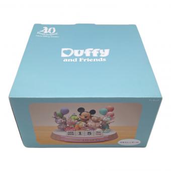 万年カレンダー付フィギュア ディズニーグッズ 40周年 ダッフィーフレンズ　Disney