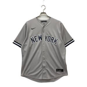 GENUINE MERCHANDISE (ジェニュイン マーチャンダイズ) 野球ユニフォーム T770-NKGR ニューヨーク・ヤンキース メンズ SIZE L グレー