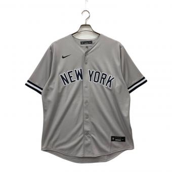 GENUINE MERCHANDISE (ジェニュイン マーチャンダイズ) 野球ユニフォーム T770-NKGR ニューヨーク・ヤンキース メンズ SIZE L グレー