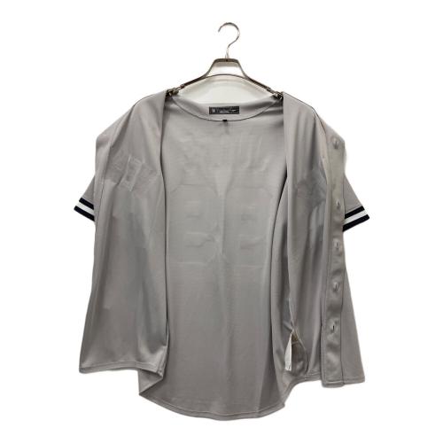 GENUINE MERCHANDISE (ジェニュイン マーチャンダイズ) 野球ユニフォーム T770-NKGR ニューヨーク・ヤンキース メンズ SIZE L グレー