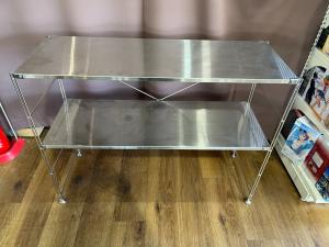 無印良品 (ムジルシリョウヒン) ユニットシェルフ 幅:約110㎝ シルバー