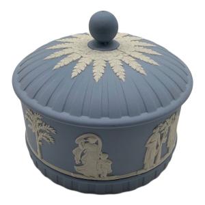 Wedgwood (ウェッジウッド) 小物入れ ジャスパー キャンディーポット ペールブルー
