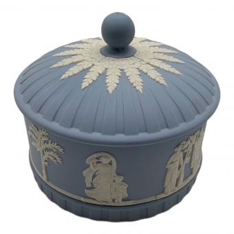 Wedgwood (ウェッジウッド) 小物入れ ジャスパー キャンディーポット ペールブルー