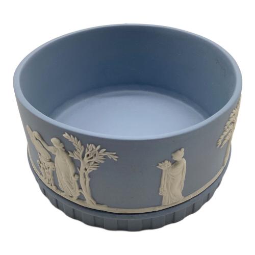 Wedgwood (ウェッジウッド) 小物入れ ジャスパー キャンディーポット ペールブルー