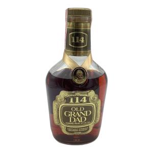 バーボンウイスキー　オールドグランドダッド 114 Lot No18  750ml