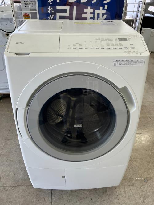 HITACHI (ヒタチ) ドラム式洗濯乾燥機 BD-SV120JL 2024年製 動作確認済み