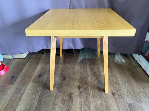 IDEE (イデー) ダイニング3点セット TAMPT TABLE/FERRET CHAIR White frame　伸縮式