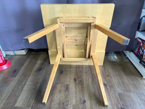 IDEE (イデー) ダイニング3点セット TAMPT TABLE/FERRET CHAIR White frame　伸縮式