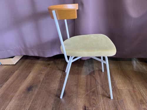 IDEE (イデー) ダイニング3点セット TAMPT TABLE/FERRET CHAIR White frame　伸縮式