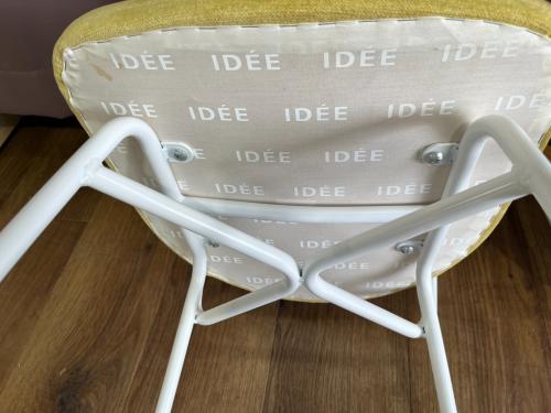 IDEE (イデー) ダイニング3点セット TAMPT TABLE/FERRET CHAIR White frame　伸縮式