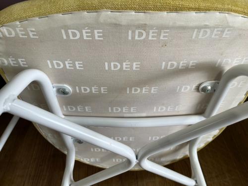 IDEE (イデー) ダイニング3点セット TAMPT TABLE/FERRET CHAIR White frame　伸縮式