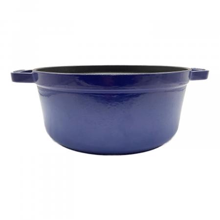 Staub (ストウブ) 両手鍋 SIZE 24cm ブルー ストウブ ピコ・ココット