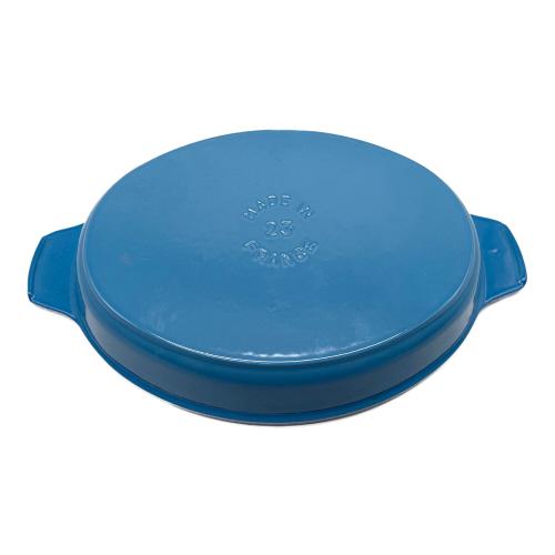 Staub (ストウブ) オーバルホットプレート サックスブルー サイズ:23