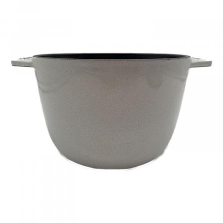 Staub (ストウブ) ラ・ココット de GOHAN グレー 16cm｜トレファクONLINE