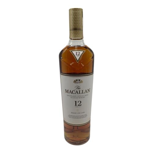 マッカラン (MACALLAN) スコッチウィスキー シェリーオークカスク12年 700ml