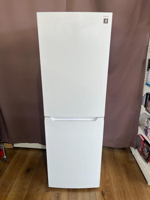 SHARP (シャープ) 2ドア冷蔵庫 SJ-BD23P-W 2024年製 230L