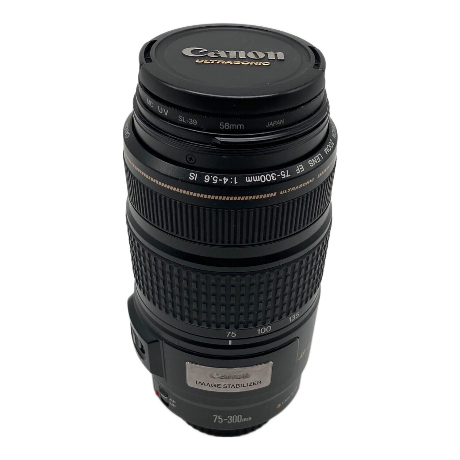 CANON ズームレンズセット EF 75-300mm & 18-55mm CANON ズームレンズセット EF 75-300mm & 18-55mm CANON (キヤノン