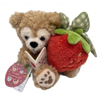 Disney(Duffy The Disney Bear) (ディズニー) ダッフィー ハートフェルト ストロベリー ヌイグルミ タグ付き