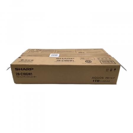 SHARP (シャープ) Blu-rayレコーダー 2B-C10GW1 未使用品｜トレファク