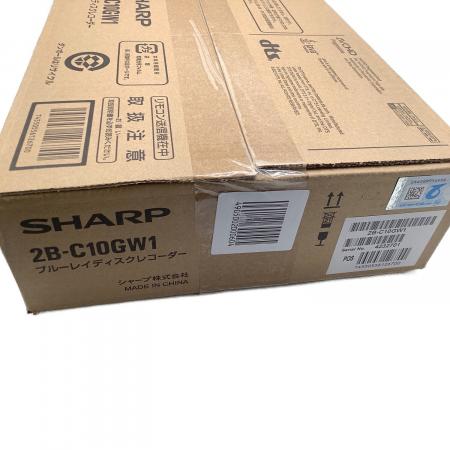 SHARP (シャープ) Blu-rayレコーダー 2B-C10GW1 未使用品｜トレファク