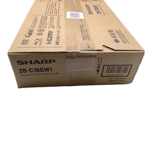 SHARP (シャープ) Blu-rayレコーダー 2B-C10GW1 未使用品
