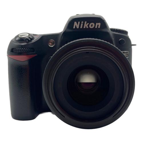 Nikon (ニコン) デジタル一眼レフカメラ D80/AF-S DX NIKKOR 35mm f/1.8G